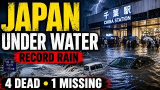 Japan Floods: Chiba Hit by Record Rain, 4 Dead as Narita Airport Stranded