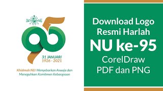 Logo Harlah 95 Nahdlatul Ulama 2021 #edukasigrafis