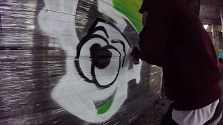 Graffiti Paint Roller Cartoon Character / CelloGraff #81 screenshot 2