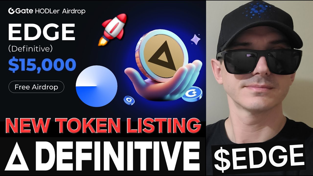 EDGE - DEFINITIVE TOKEN CRYPTO COIN HOW TO BUY GATE GATE.IO BLOCKCHAIN EDGE  BASE COINBASE BASECHAIN - YouTube