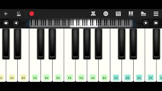 Piano #tutorial rain rain go away