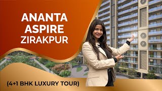 Ananta Aspire: 4+1 BHK 🔥 Luxurious Smart Homes in Zirakpur For Sale