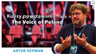 Lighting and set design - od projektu do realizacji Voice of Poland | Artur Szyman