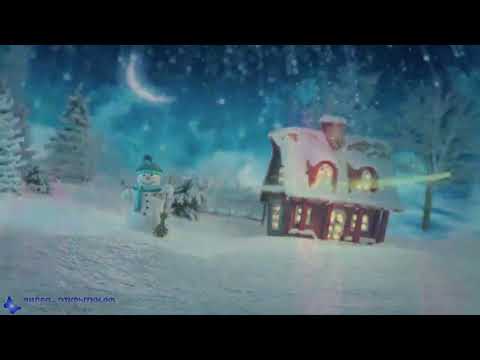 Поздравление с Новым годом 2023 с снеговиком!