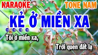 Kẻ Ở Miền Xa Karaoke Tone Nam Nhạc Sống Rumba Mới | Thanh Hải Organ