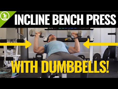Incline Dumbbell Press Full Video Tutorial Exercise Guide