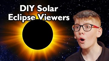 How to Make Solar Eclipse Viewers with Stuff from Around the House // DIY Solar Eclipse Science