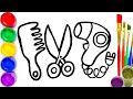 Bolalar uchun taroq rasm chizish | Рисуем расческу для детей | How to draw a comb for children