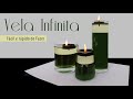 VELA INFINITA, Fácil e Rápida de Fazer, DIY