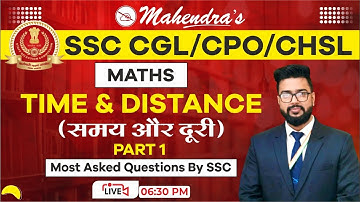 Time and Distance | Part 1 | SSC CGL 2021-22 | SSC 2022 | Maths  | by Pragyesh Mahendras