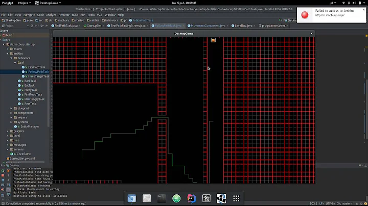 GdxAi Behavior tree with Path finding