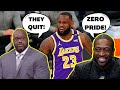 Shaq and Dwayne Wade CRUSH Lebron James & The Lakers! LA NIGHTMARE CONTINUES!