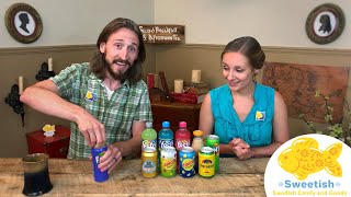 Americans Sampling Swedish Drinks! - Festis, Zingo, & More! | Sponsored by Sweetish Candy and Goods