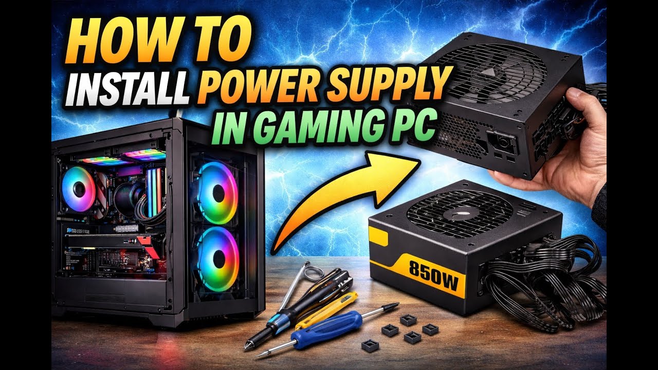 Gaming PC Power Issue? PSU Checking & Replacement Guide