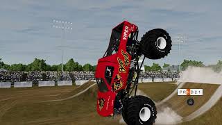 Beam NG Drive Monster truck freestyle