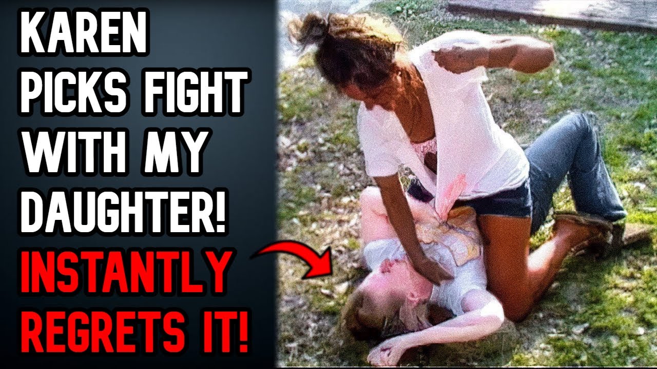 r/EntitledPeople Karen Attacks My Daughter, Gets Beat Up and ARRESTED! | Reddit Stories