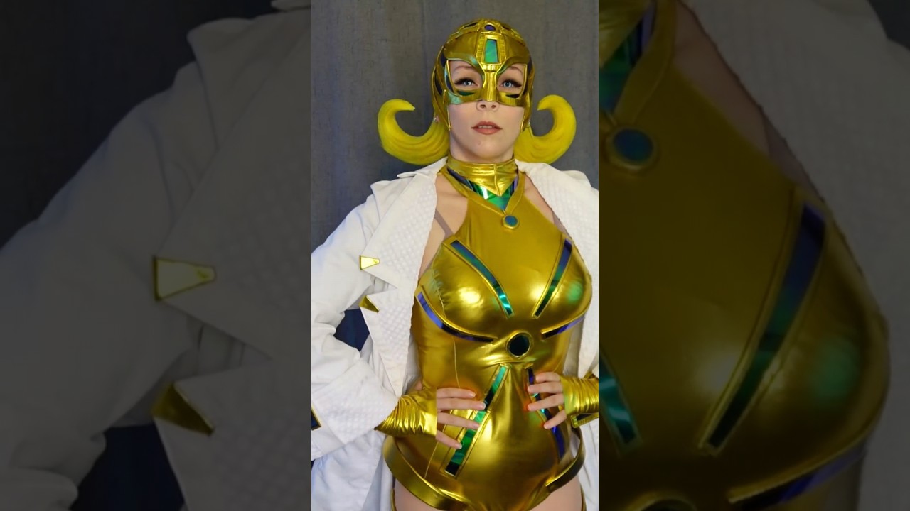 Cosplaying from the game Overton- Dr Annabelle 'Nuclear' Wynter