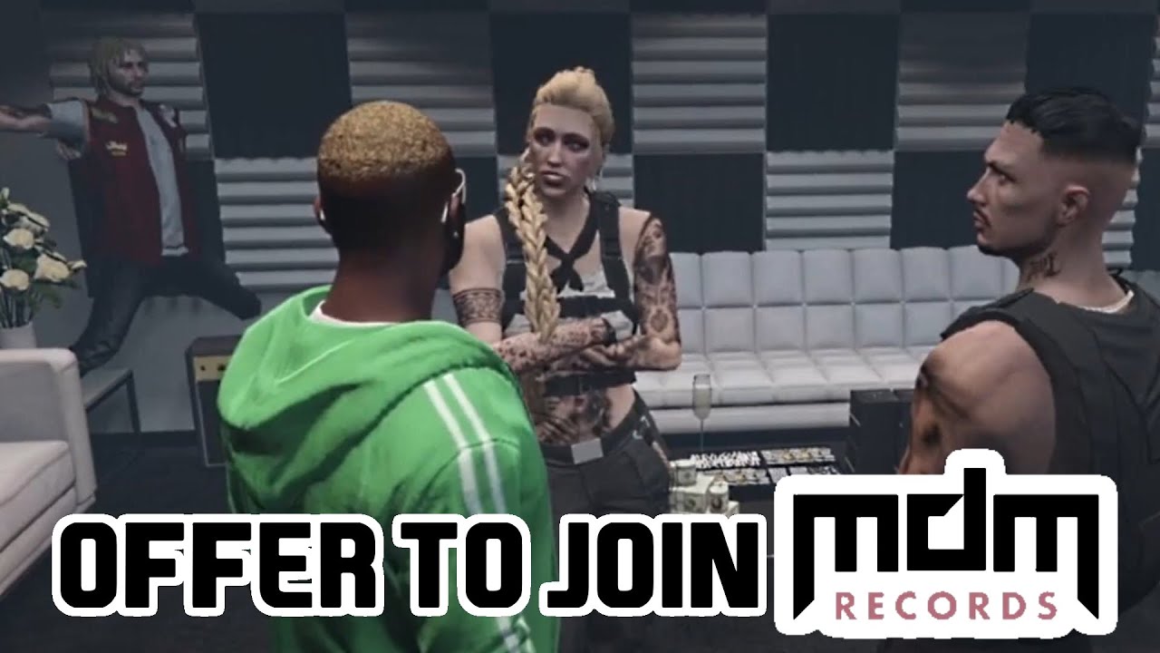 MC Fixer GETS OFFER TO JOIN Mandem Records (MDMR)  | NoPixel GTA RP