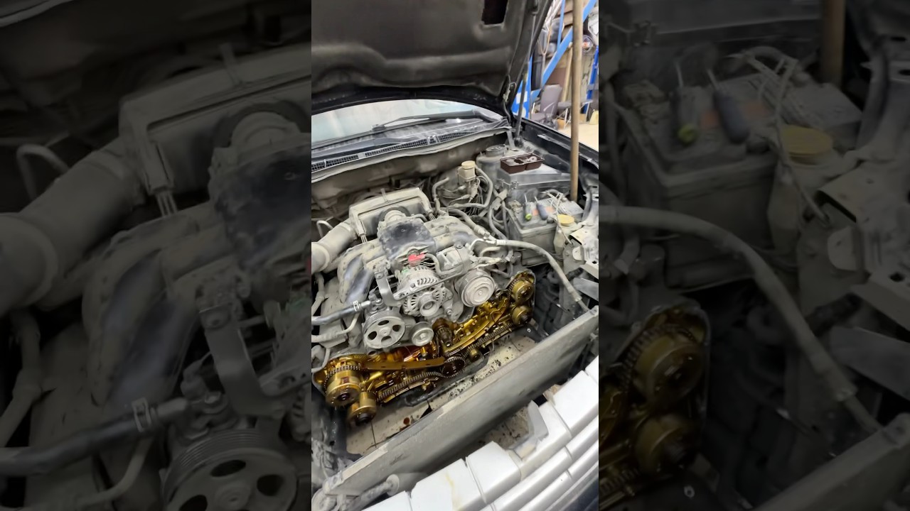 👏Замена цепи ГРМ на Subaru TriBeCa 3.6 