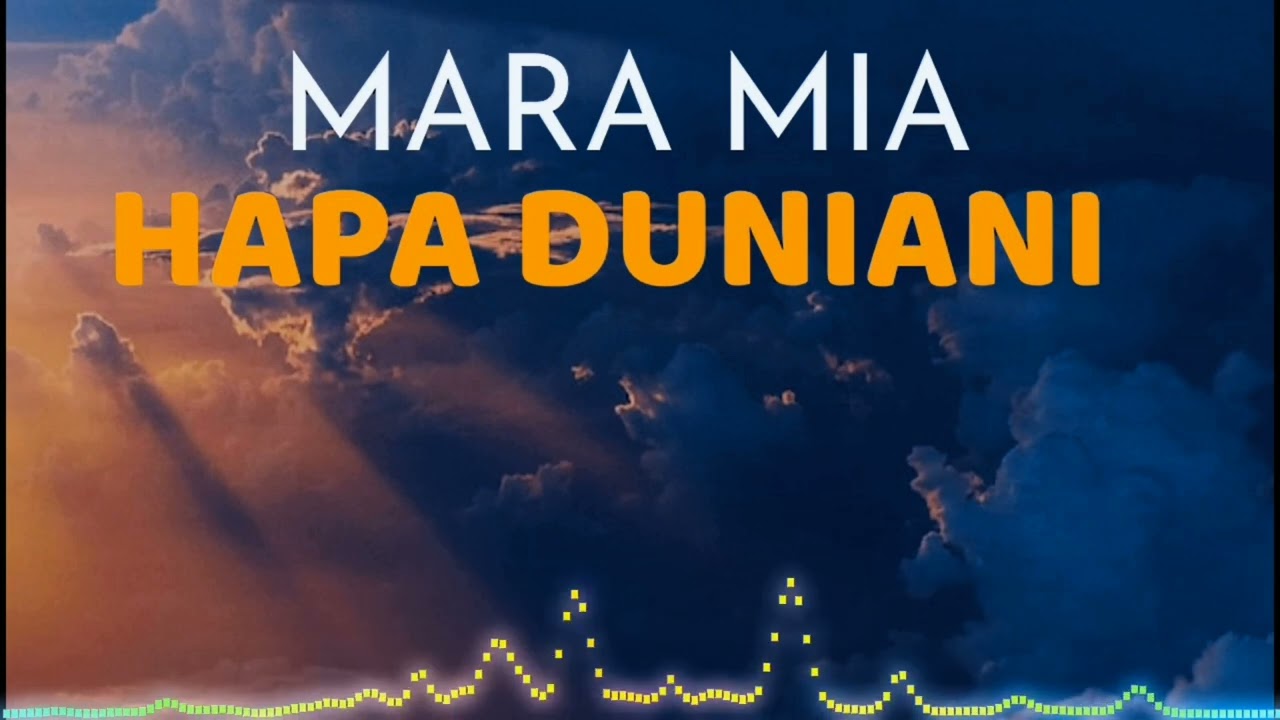 MARA MIA HAPA DUNIANI - Evangelist Amit 