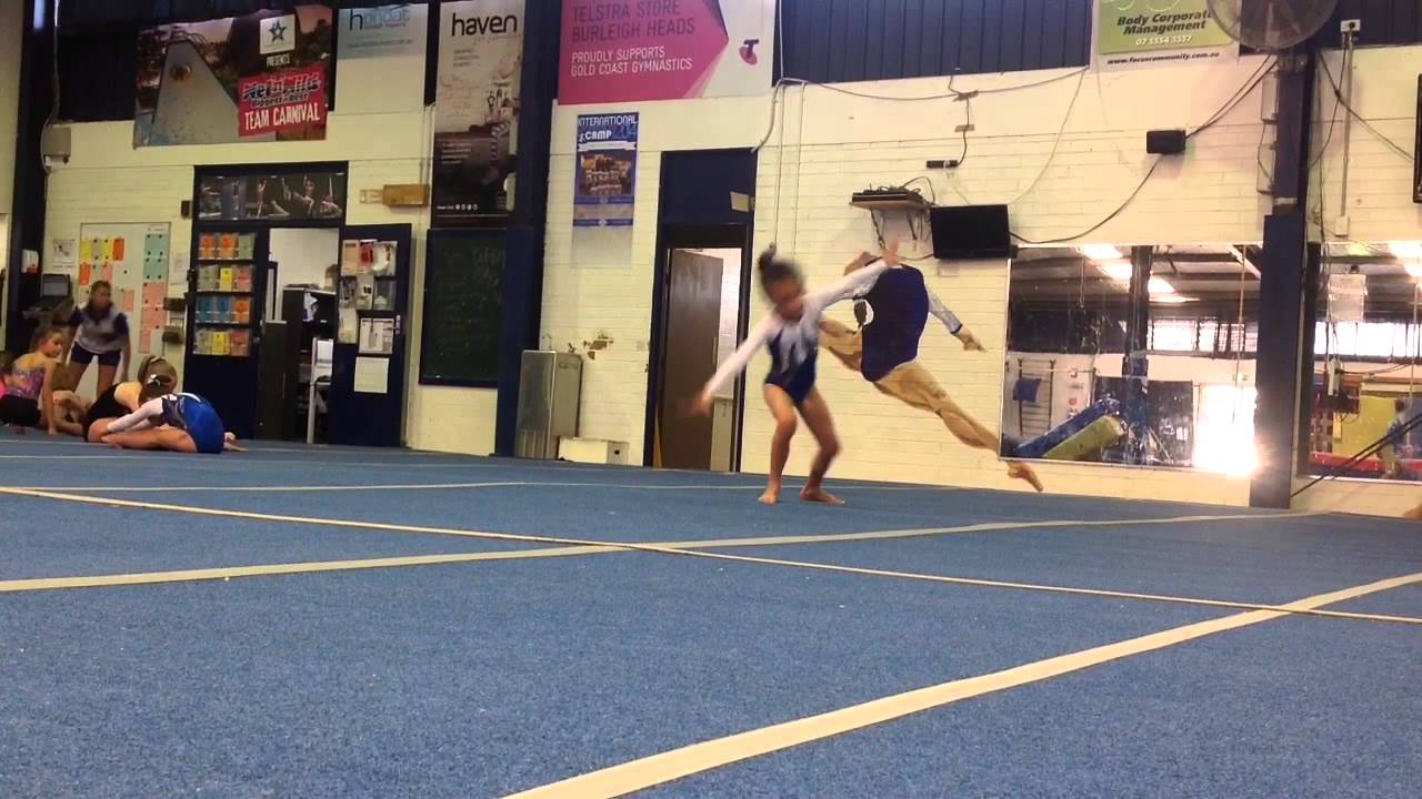 Gold Coast Gymnastics Club Junior Girls Training YouTube