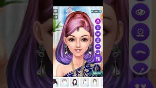 fashion show games hairstyles makeup dressup screenshot 1