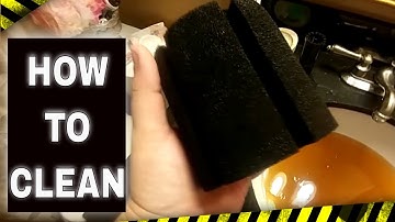 How to Correctly Clean a Sponge Filter