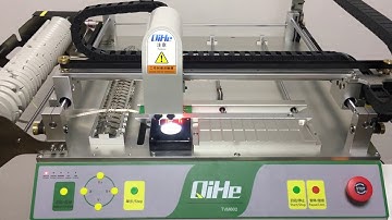 Qihe Mini Desktop Chip Mounter Pick And Place Machine TVM802 Series tvm802a tvm802btvm802ax tvm802bx