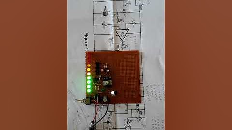 Sound pressure / vu meter /noise meter from Ic lm3914