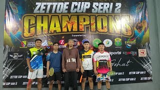 RIDWAN RF/ILHAM VS DEKA/NIEZAR 'LOCAL CLASS' BADMINTON TOURNAMENT ZETTOE CUP SERIES II 2025