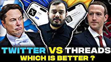 Threads Vs Twitter || Elon Musk Vs Mark Zukerberg || Instagram Threads Vs Twitter