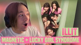 ILLIT - MAGNETIC + LUCKY GIRL SYNDROME / РЕАКЦИЯ