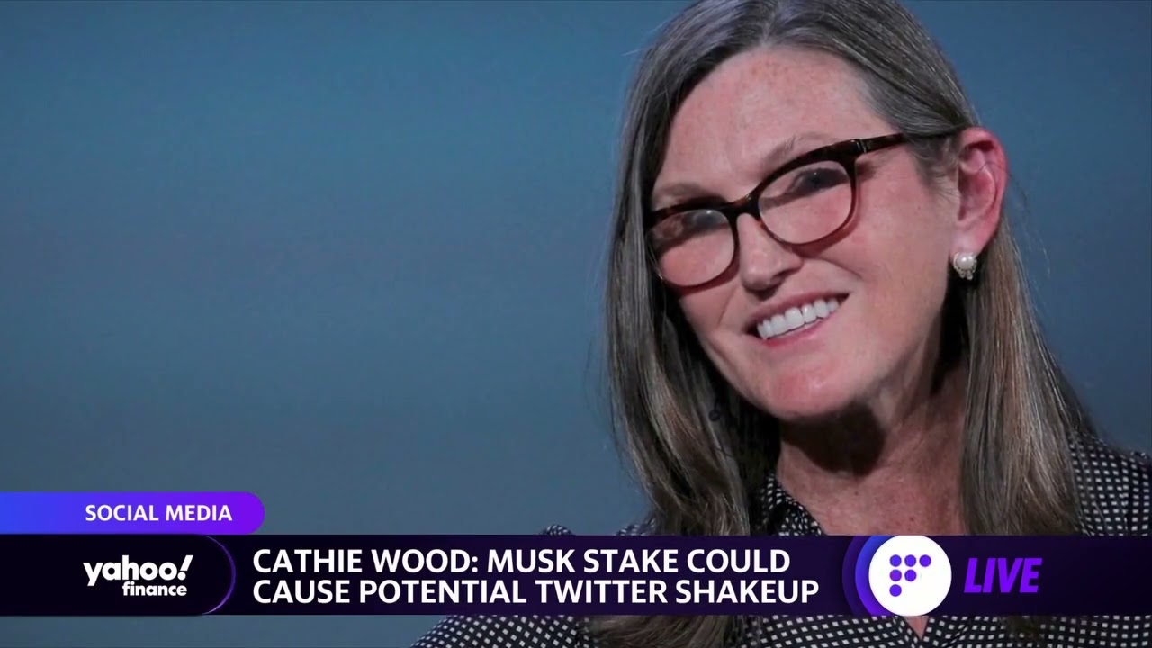 Tesla CEO Elon Musk could cause potential Twitter shakeup, Cathie Wood says