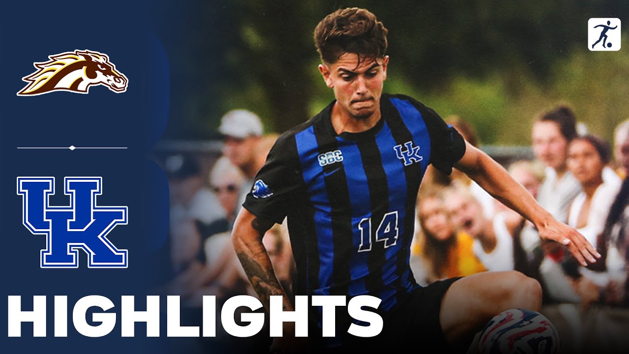 Western Michigan vs Kentucky | NCAA College Soccer | Highlights - August 21, 2025