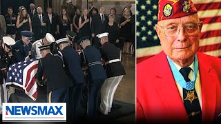 Last living WWII Medal of Honor recipient Hershel Woodrow "Woody" Williams laid to rest