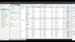 Building Grids in MicroStrategy Visual Insight Dashboards