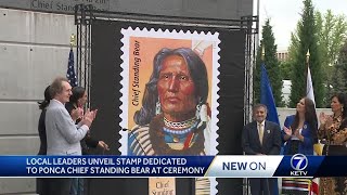 Chief Standing Bear postal stamp unveiled