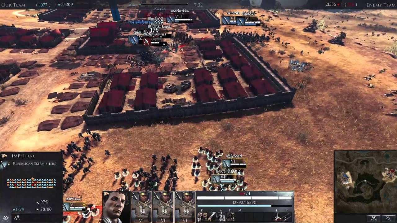 Total War Arena - Republican Skirmishers. Когда FF необходим