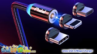 USB Magnetic Charger - http://www.GGI.tv/MagicCharger screenshot 3