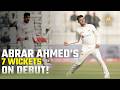 Abrar Ahmed's Dream Debut! 7 Wickets | 1st Innings | Pakistan vs England | 2nd Test 2022 | MR1U