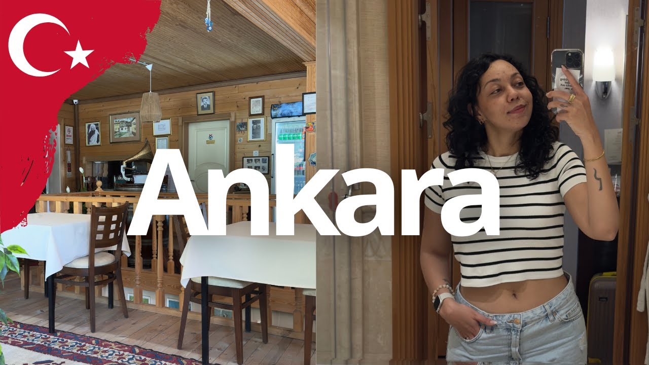 ANKARA VALE A PENA? Lugares IMPERDÍVEIS da Capital da Turquia | Andy Santos