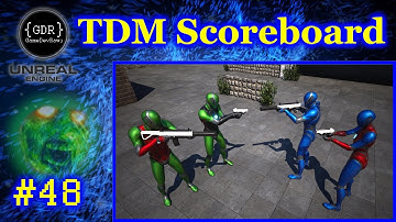 TDM Scoreboard and Scoring - #48 Make a Multiplayer Game in Unreal Engine - Tutorial