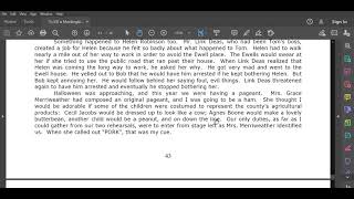 To Kill a Mockingbird, Chapter 27 - Abridged Version