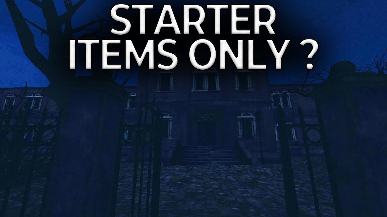 Starter Items Only High School Professional Phasmophobia YouTube