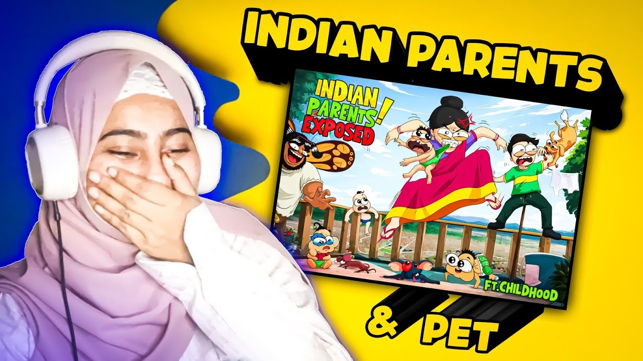 Every Indian Parents & Pet's || Reaction HardToonz... @NajatZehraExpress 