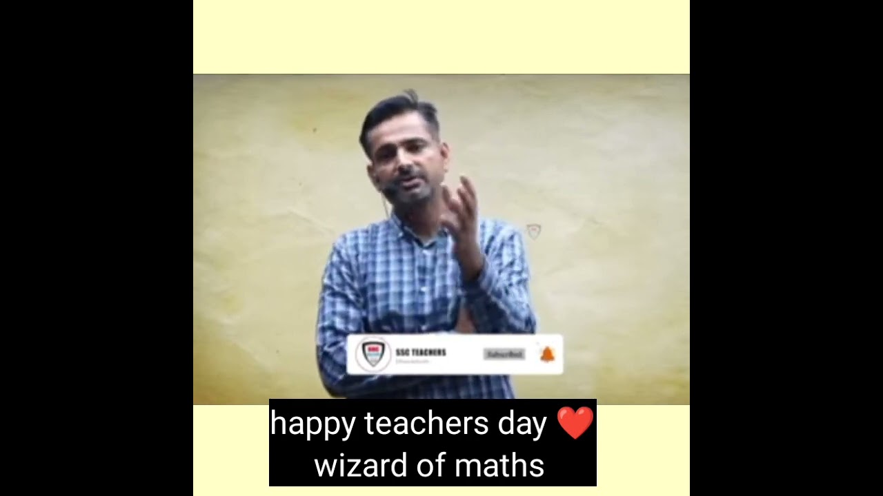 happy teachers day ️ rakesh yadav sir wizard of maths rakesh_sir