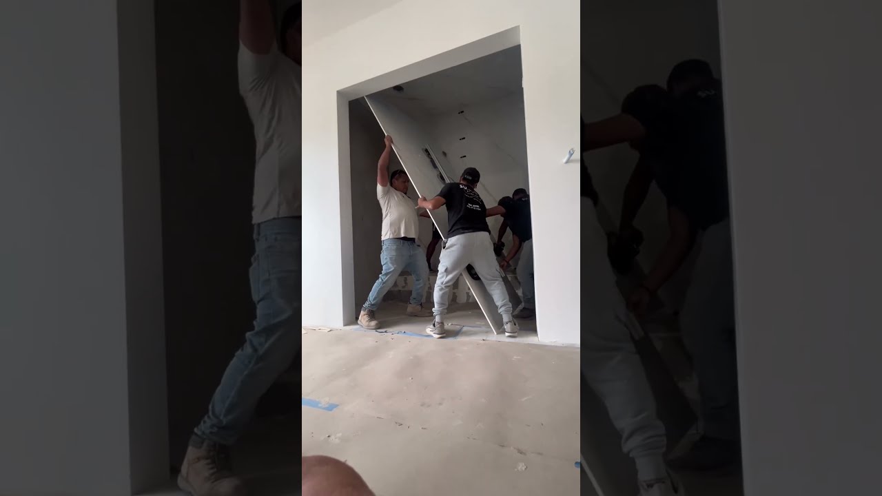 Installing A Full Height Stone Slab In Dream Shower