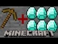 Minecraft YANLIZ DAĞ VERİMLİ MADEN KAZMAK BÖLÜM 3