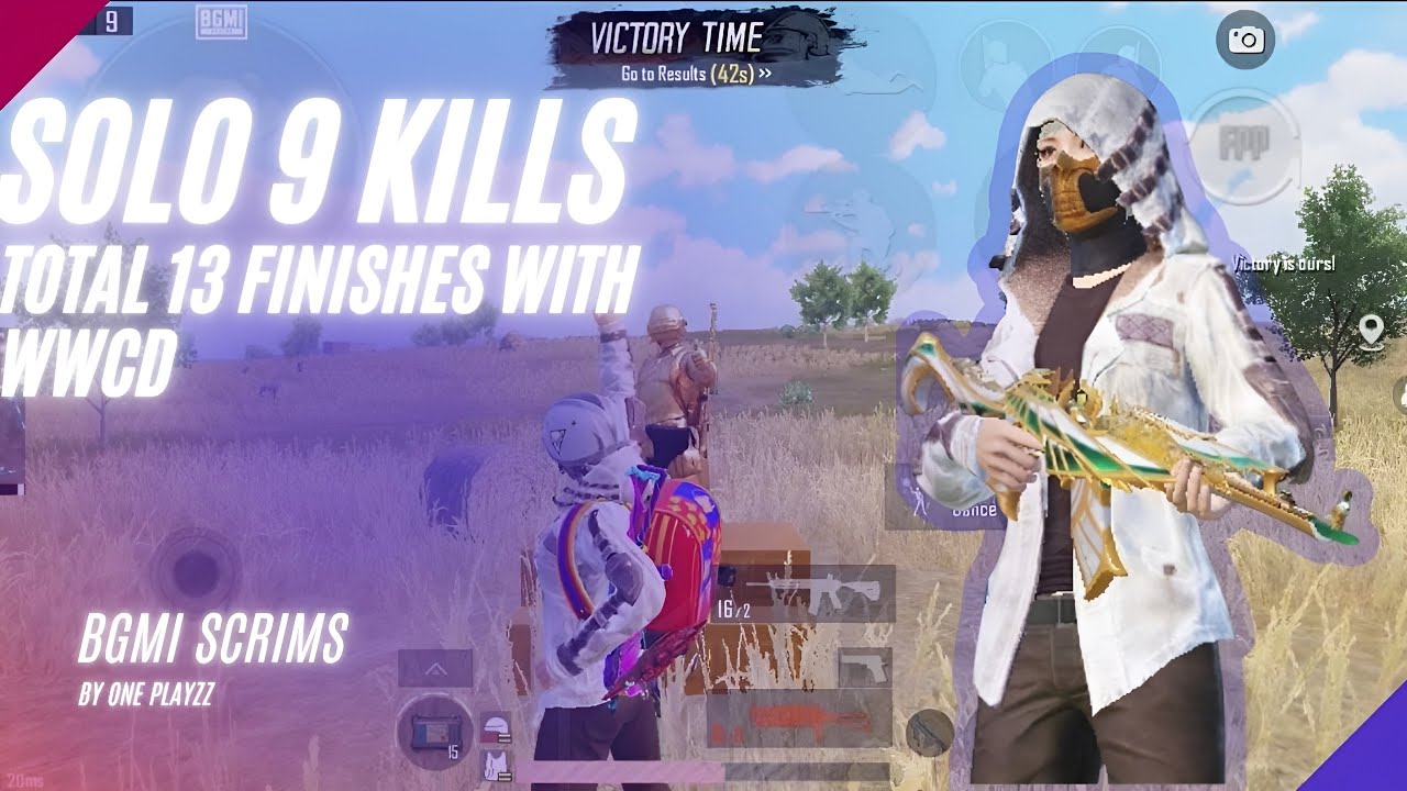 13 Finishes Domination 🔥 || Team Sabjhimandi || Solo 9 Finishes
