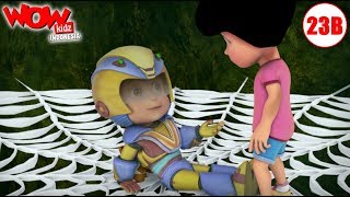 Kartun Anak | Vir: The Robot Boy Bahasa Indonesia | Laba-laba Raksasa | WowKidz Indonesia